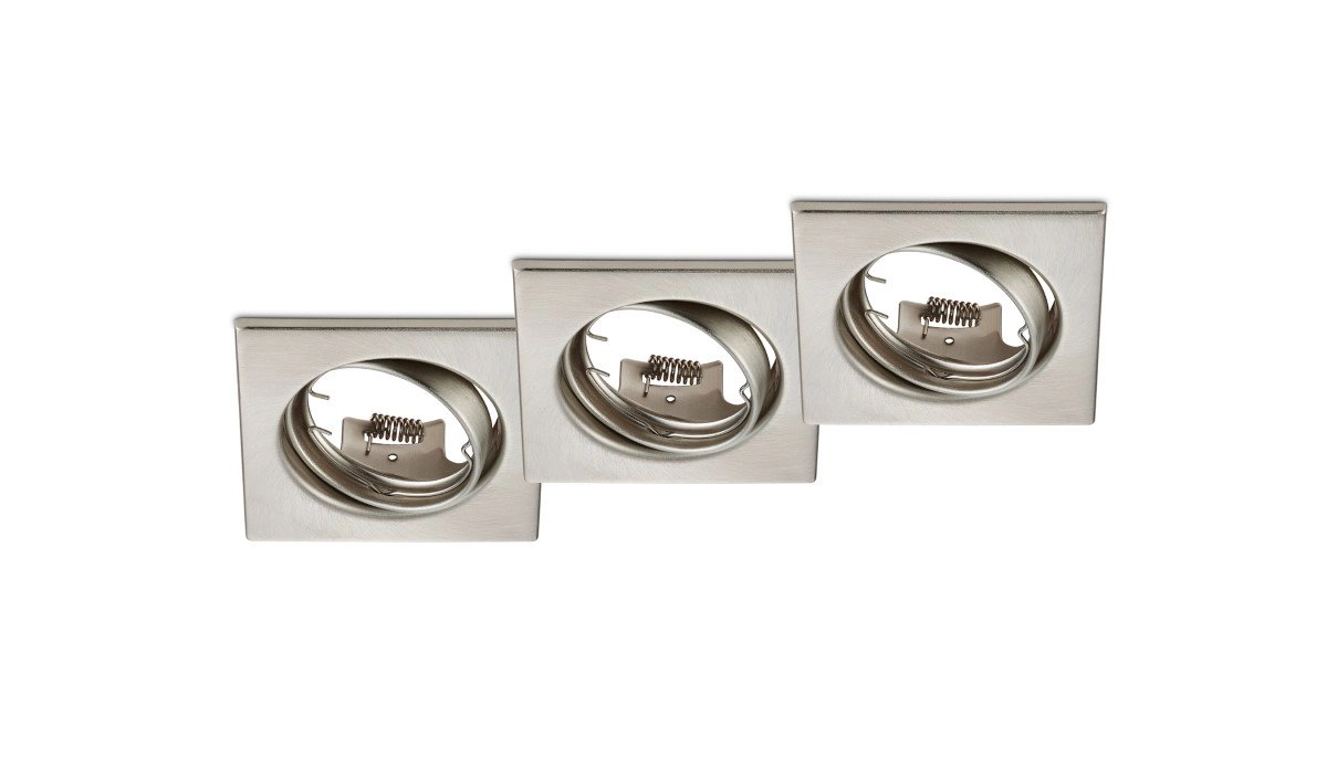 Downlight Jura (3x) metallic gray