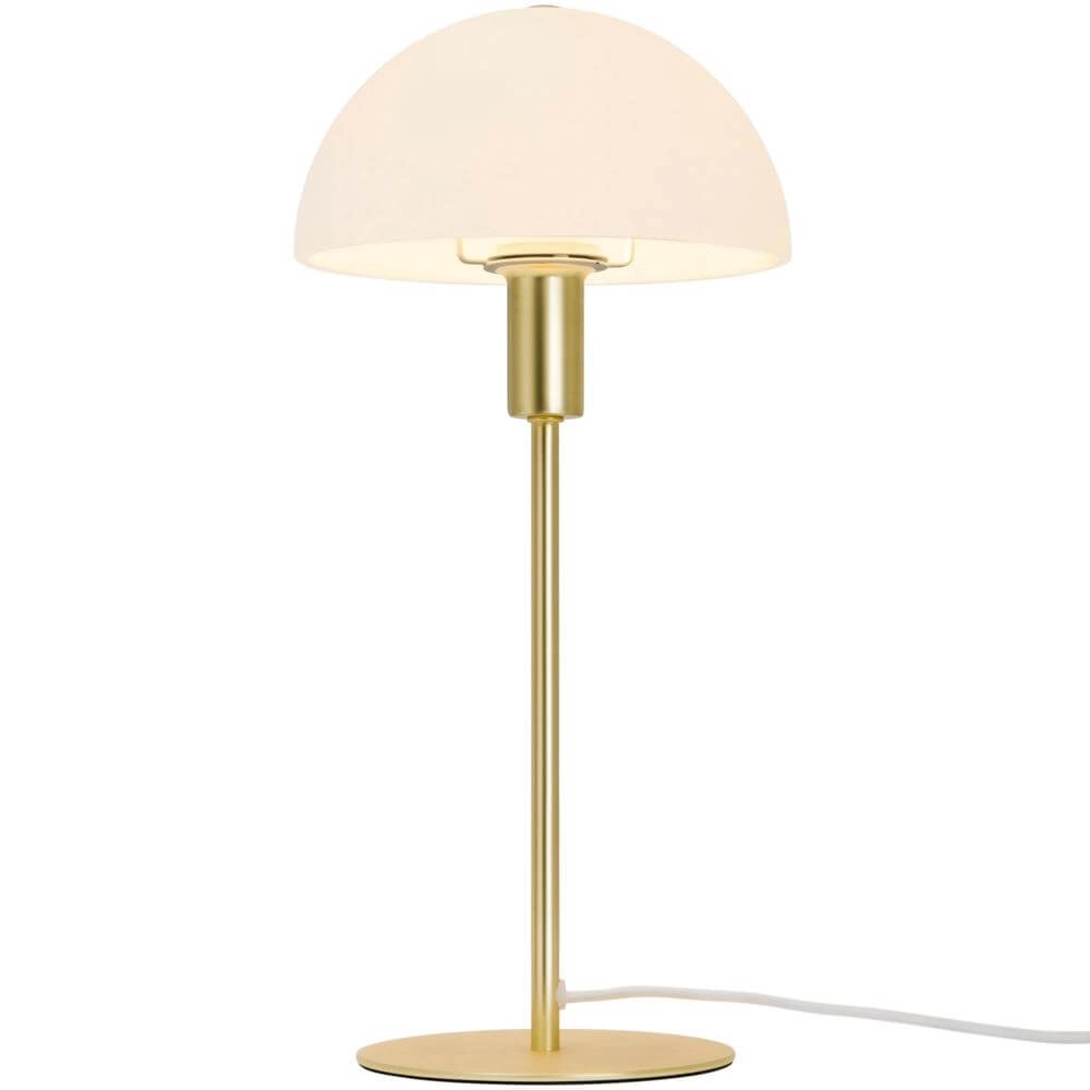 Table lamp Ellen brass with white Nordlux 5704924005503