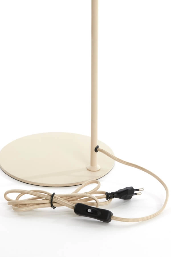 Cream table lamp Elati Ø 20cm japandi Light & Living 8717807702694