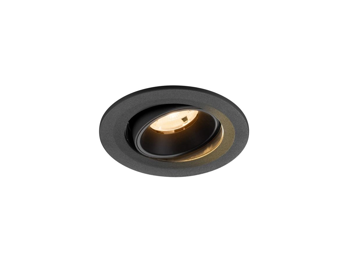Recessed spotlight Numinos Move S black 2700K - 20deg
