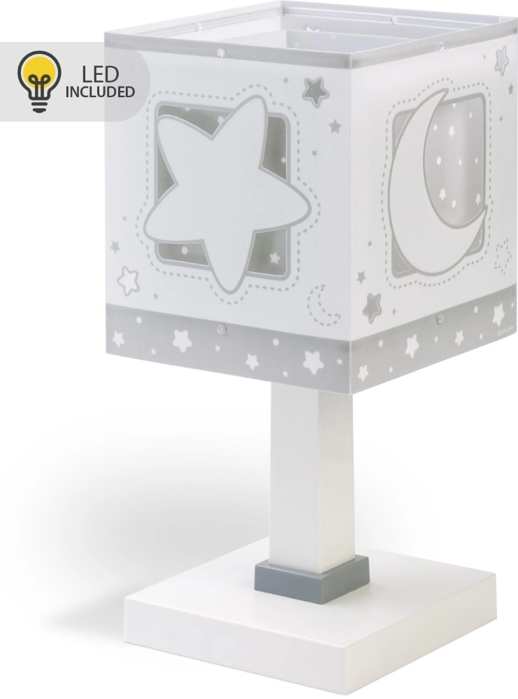 Table lamp Moonlight glow in the dark white