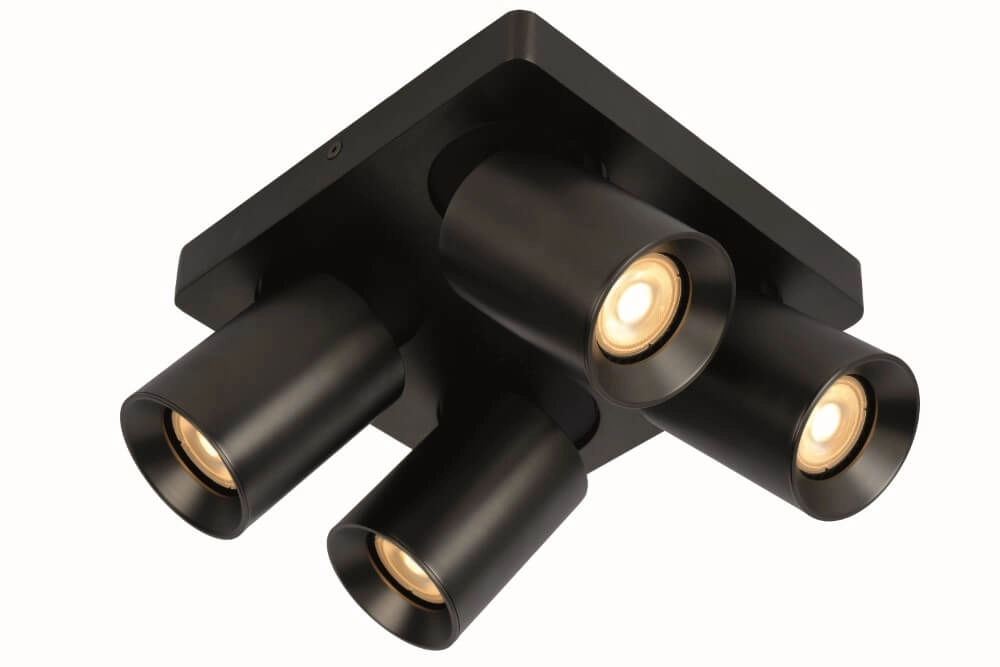 4-light surface-mounted spotlight Megano anthracite orientable