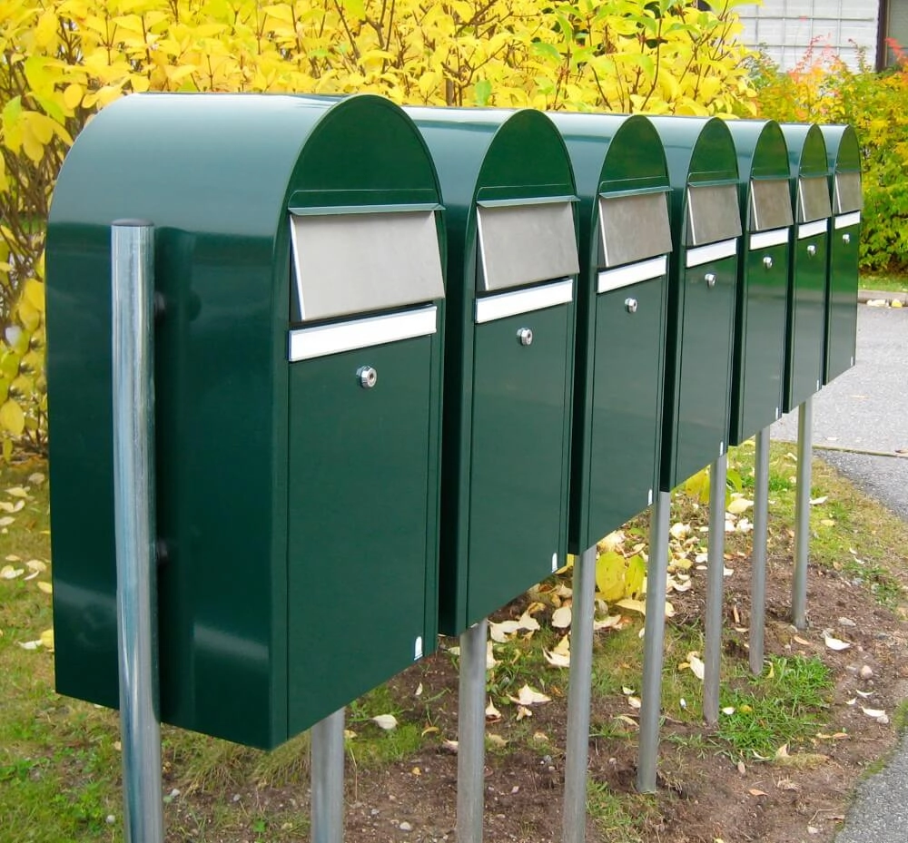 Mailbox Grande 6005 i Dark green Bobi 6417237033253