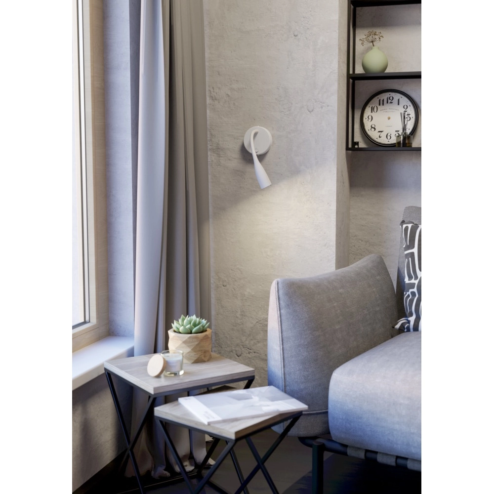 Bedside lamp Olivandino Flexible White Eglo 9008606347773