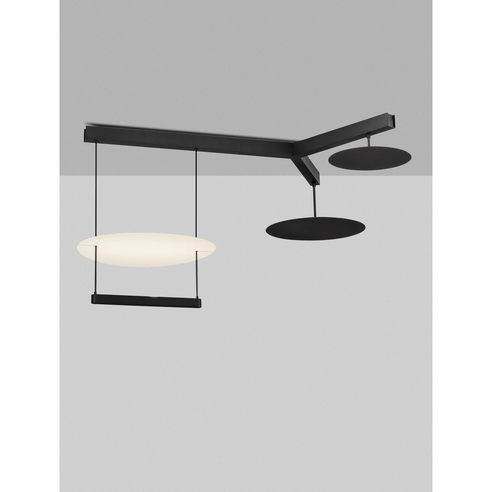 Pendant lamp Diona black and white