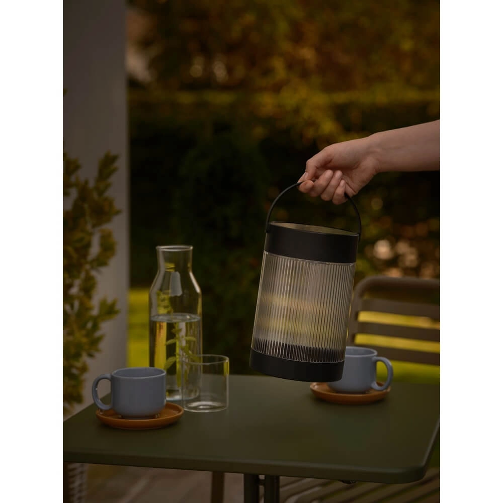 Table lamp Coupar Black Solar Nordlux 5704924023446