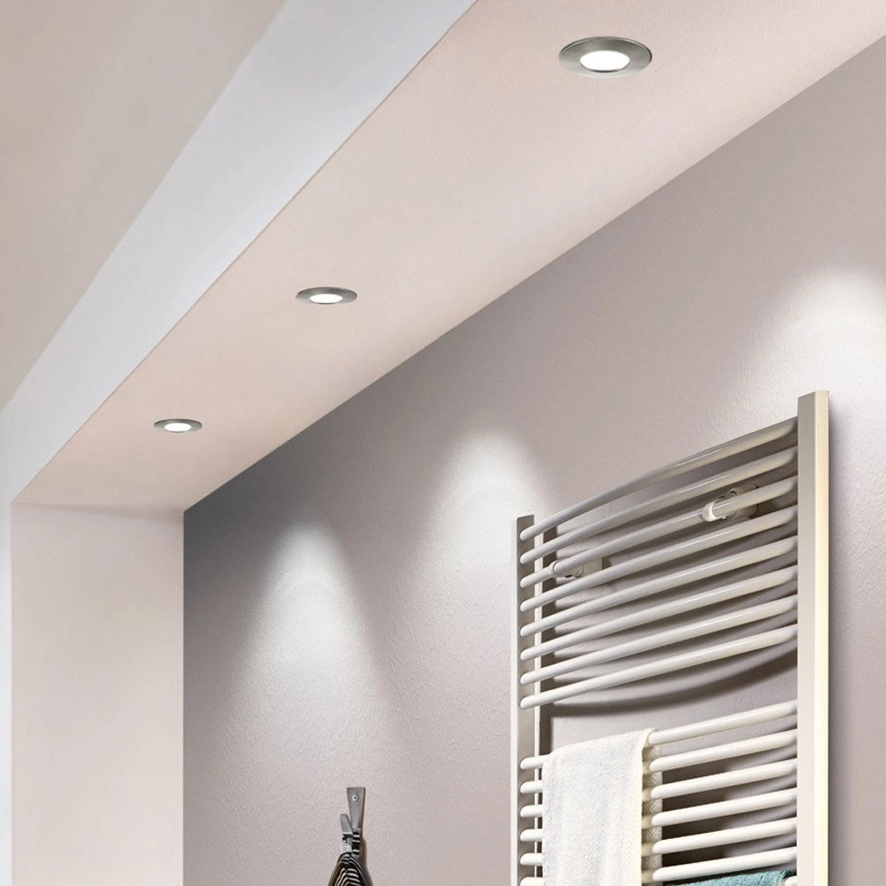 LED spot Pineda 1x4,9w - 3000K - 7.8cm nickel matt Eglo 9002759958190