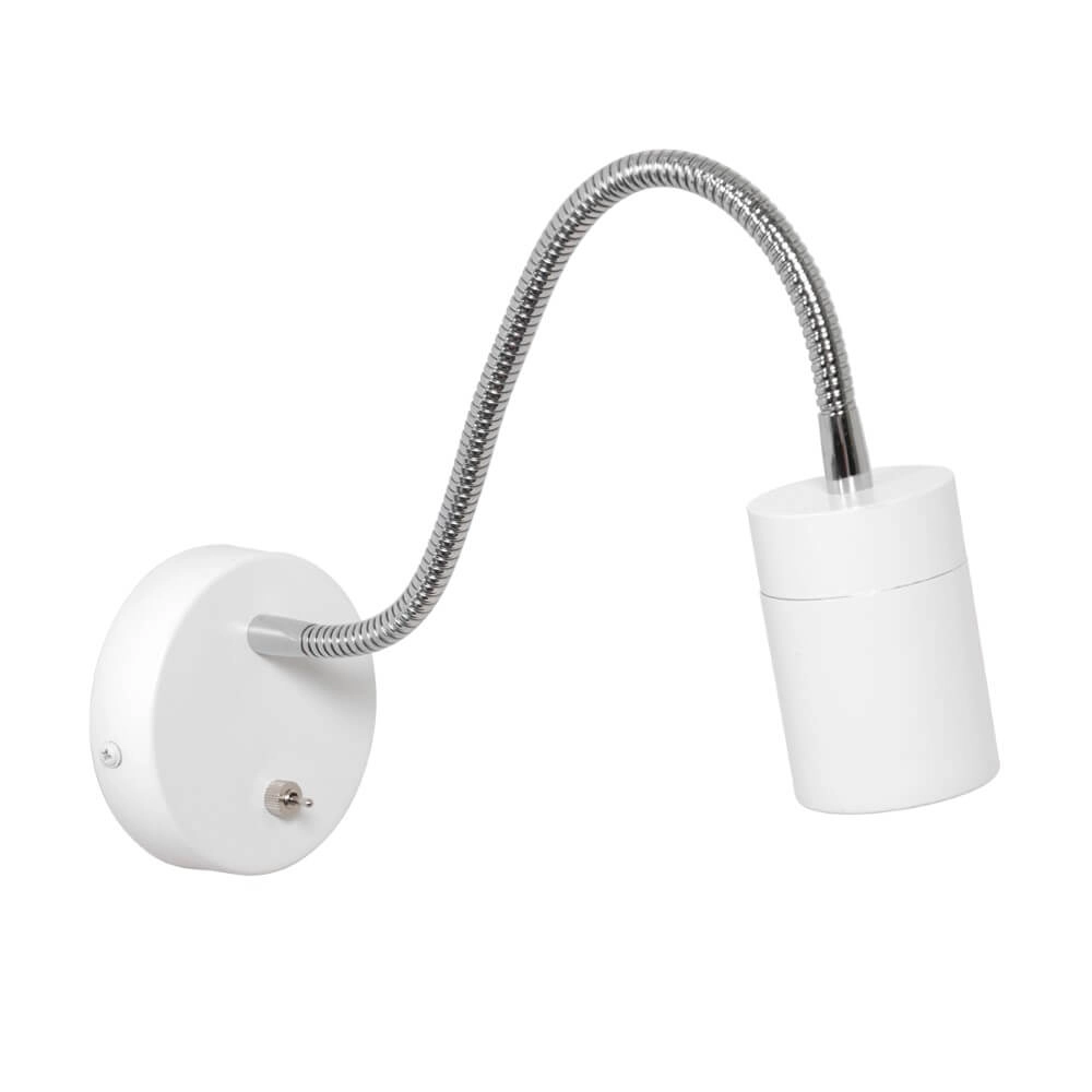 Bedside lamp flexible Upround white