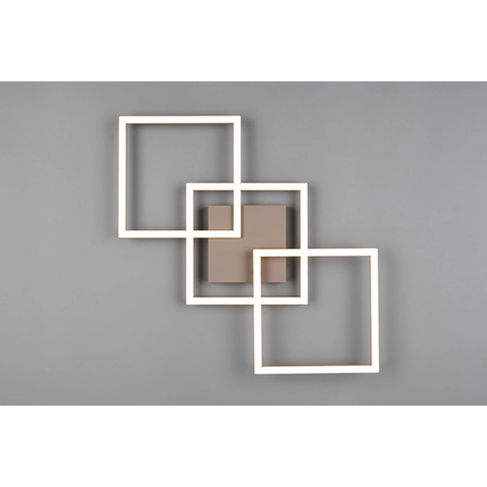 Modern ceiling lamp Trail 74.5cm sand brown