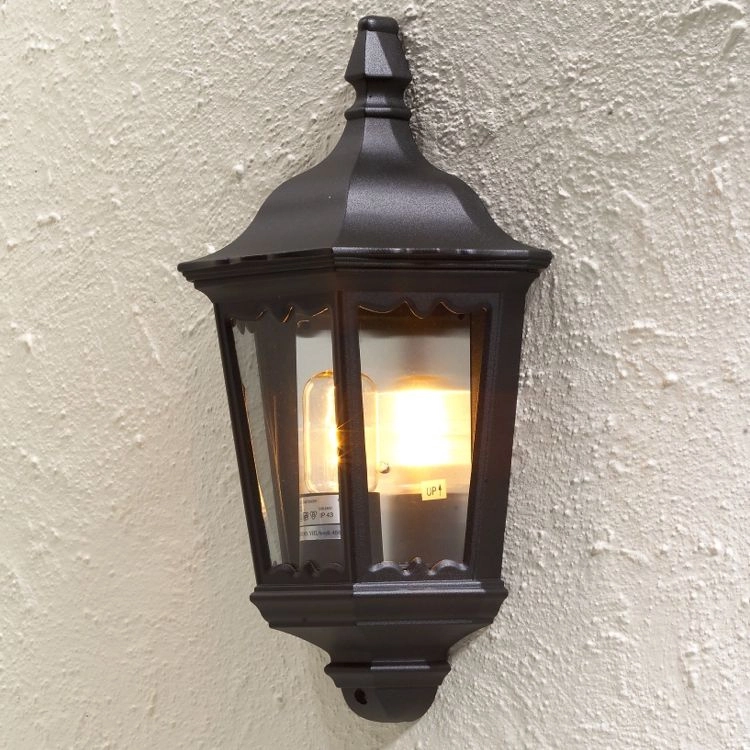 Classic wall lamp Firenze Flat black KonstSmide 7318307229752