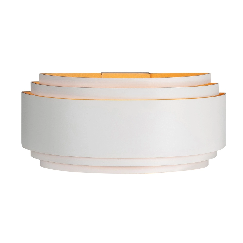 Design wall lamp Sofia white with gold