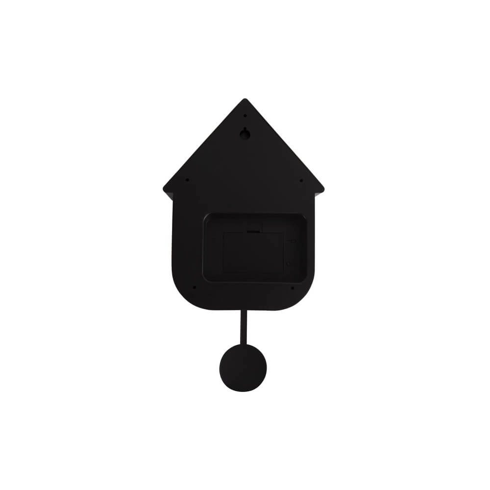 Wall Clock Modern Cuckoo black Karlsson 8714302687143