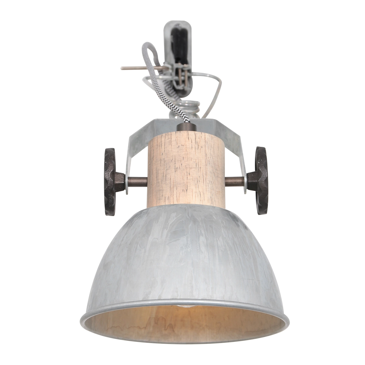 Dining room pendant lamp Gearwood black Steinhauer 8712746133783