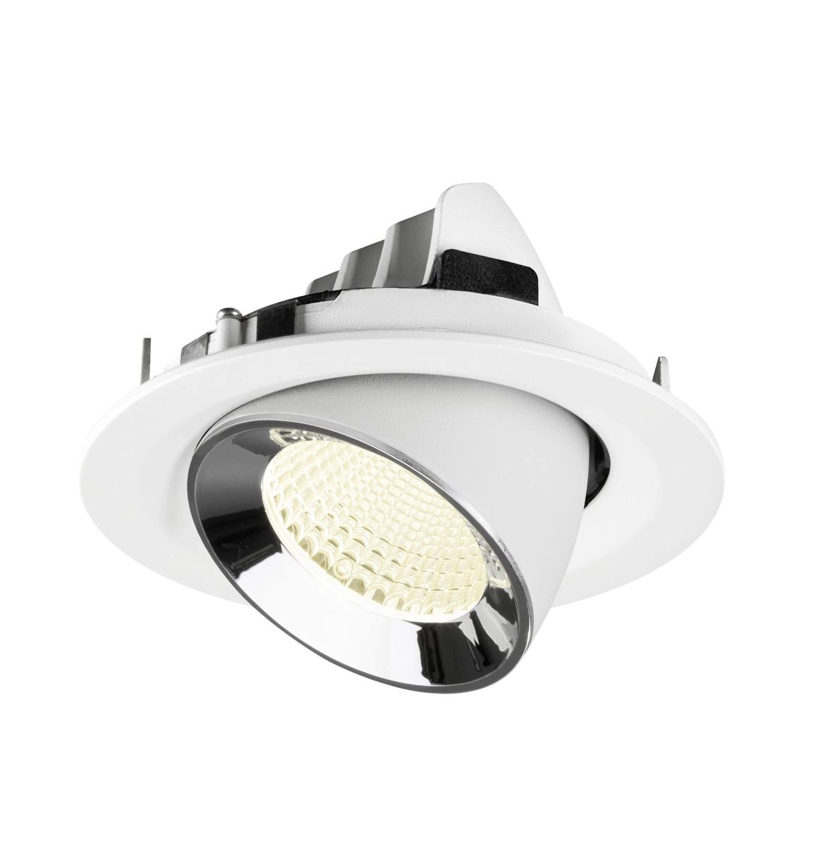 Recessed spotlight Numinos Gimble M white/chrome 4000K - 40deg SLV 4024163311632
