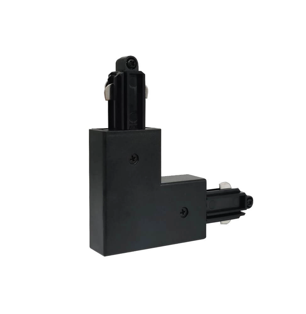 1 phase Track corner left black