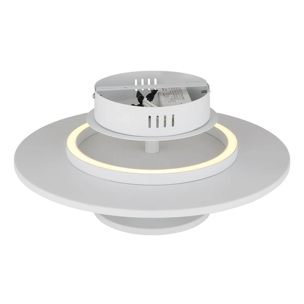 White ceiling lamp Carter Ø 38cm with felt Globo 9007371465750