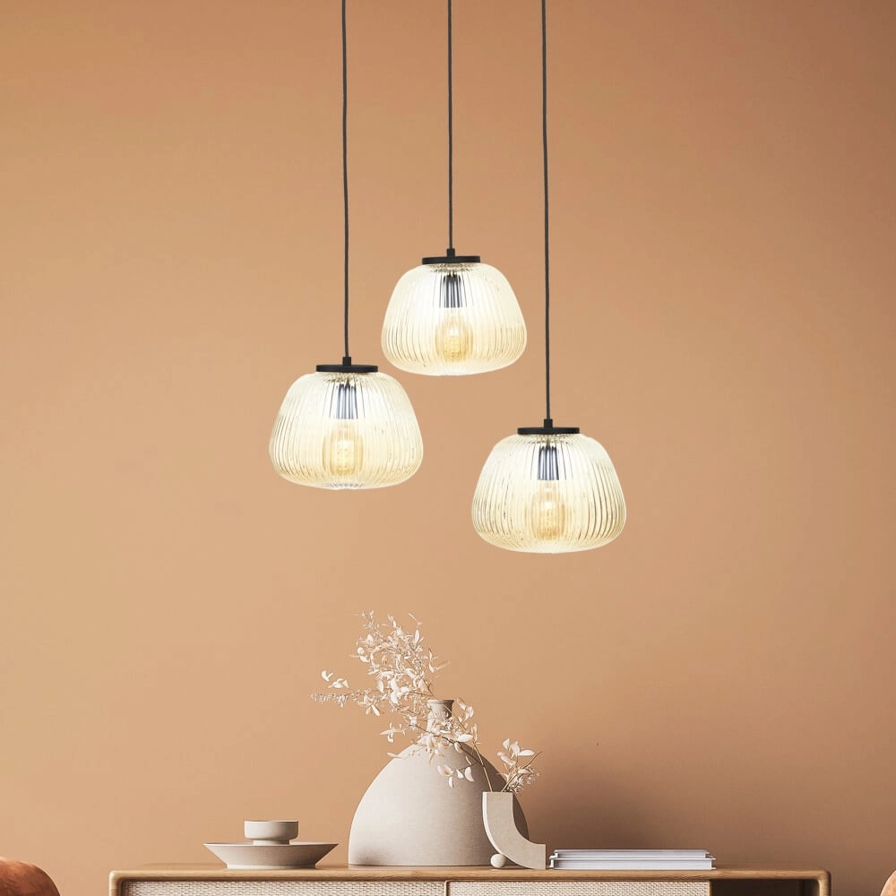 3-light pendant lamp Kaizen round Brilliant 4004353430107