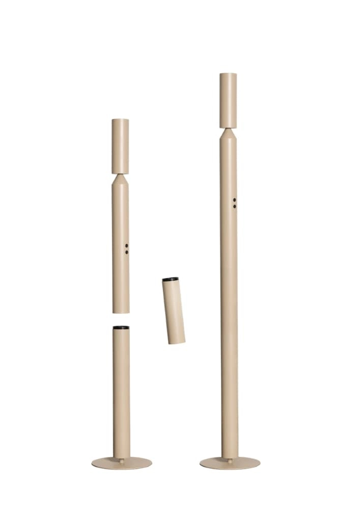 Cream floor lamp Pencil Ø 8cm ETH 8720195305156
