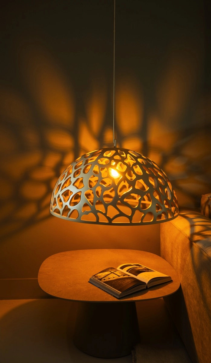 Characteristic pendant lamp The Open Ø 70cm - sand ETH 8720195312246