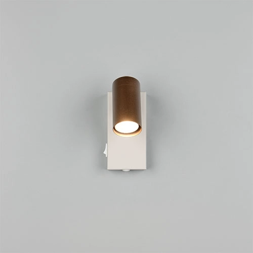 Surface-mounted spotlight adjustable Taryn mocha brown Trio 4017807685534