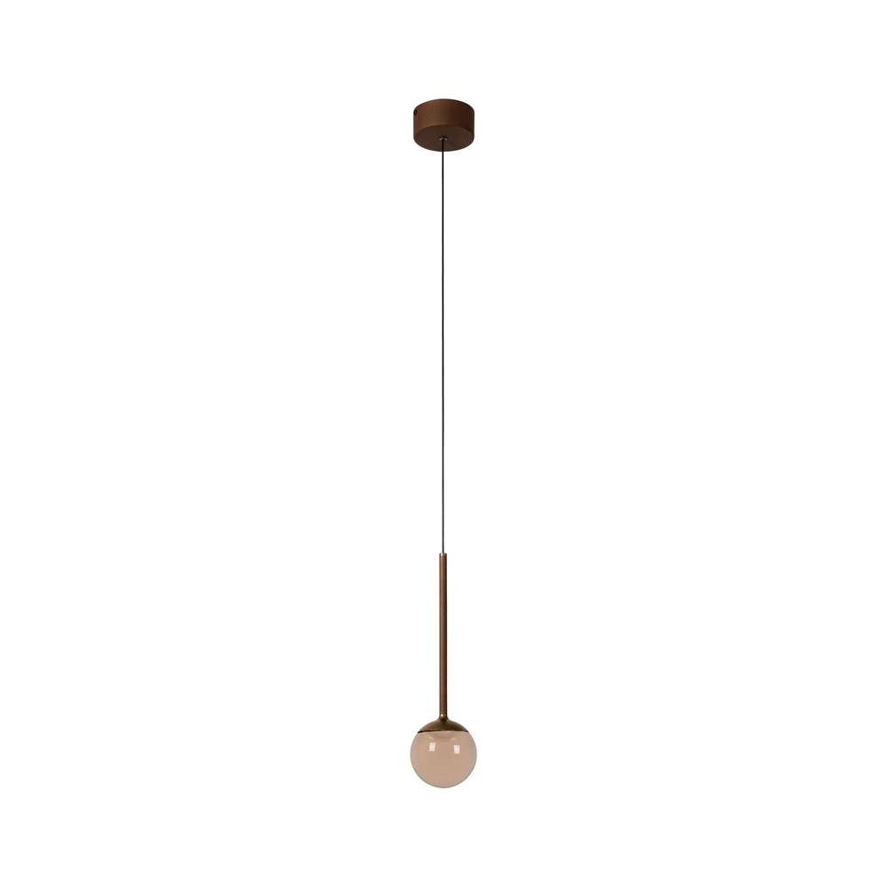 Pendant lamp Calina only with amber ball Premium by Lucide 5411212242044