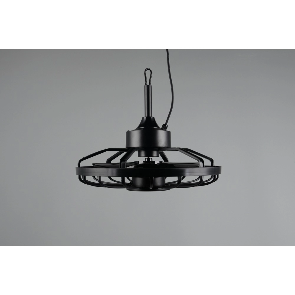 Black fan Oslo Ø 51cm Trio 4017807689136