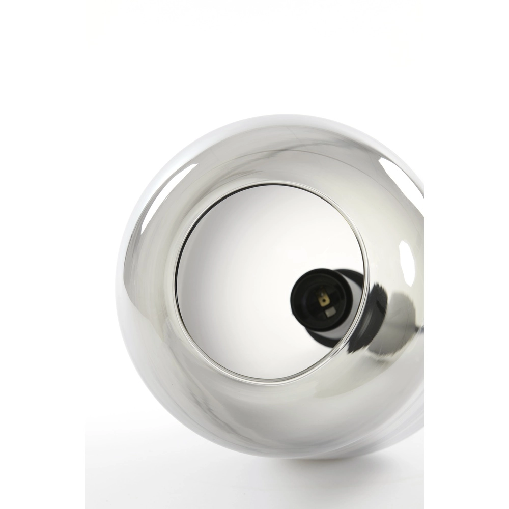 Smoke Glass Pendant Light Lekar Ø 22cm - 1x E27 Light & Living 8717807636678