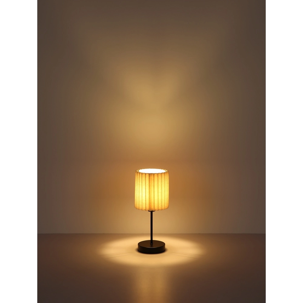 Table lamp Page Ø 15cm white with black Globo 9007371525591