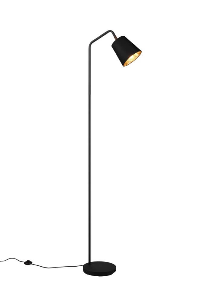 Black reading lamp Buddy Orientable