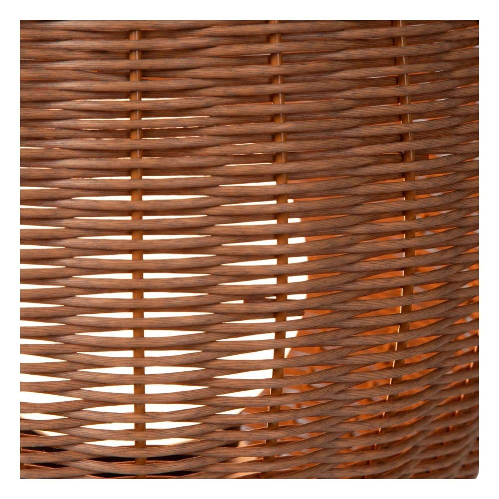 Rechargeable table lamp Colin Ip44 Rattan Lucide 5411212031839