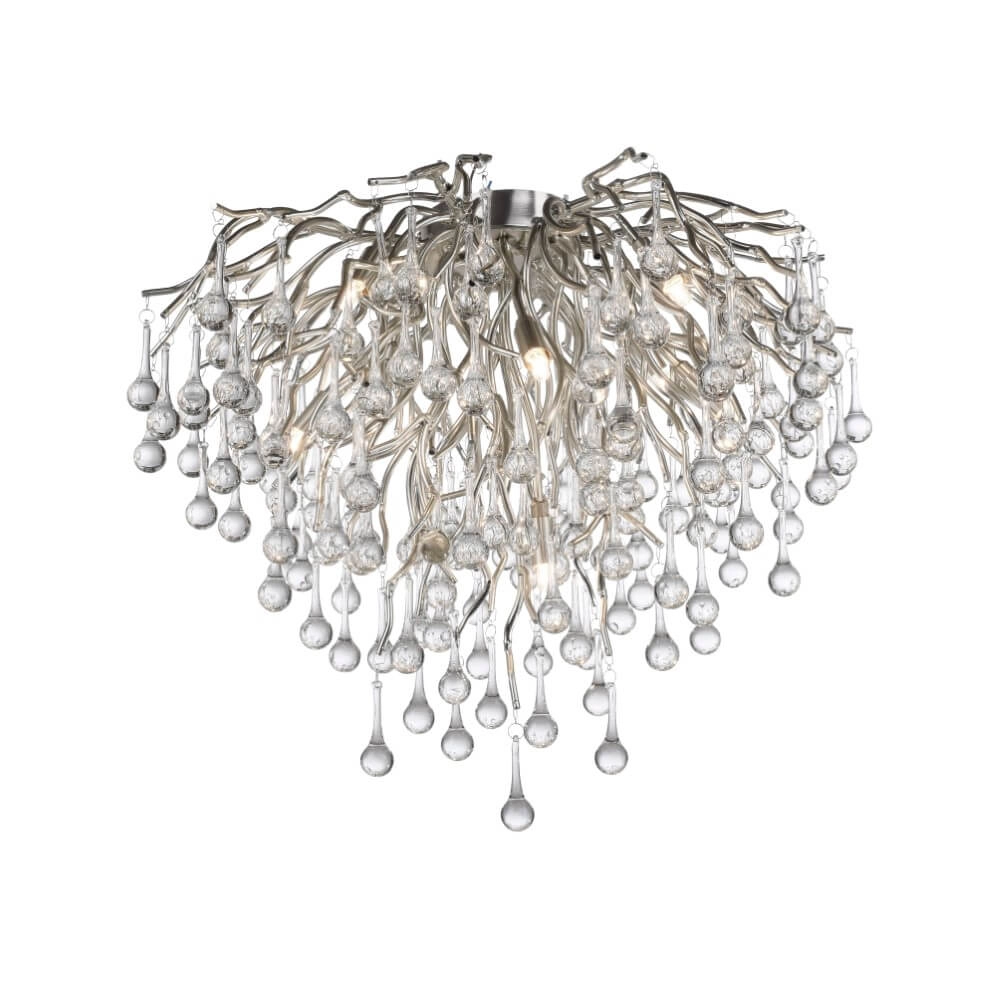 Chandelier Icicle metal 50cm Paul Neuhaus 4012248352090
