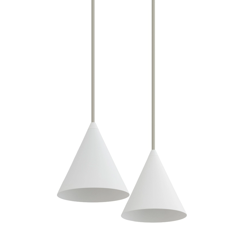Ceiling and pendant lamp Fourty white