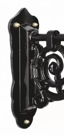Nostalgic wall support Durgerdam black KS Verlichting 8714732572248