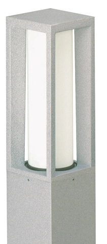 Outdoor lamp with sensor standing Oblong grey Albert 4007235920666
