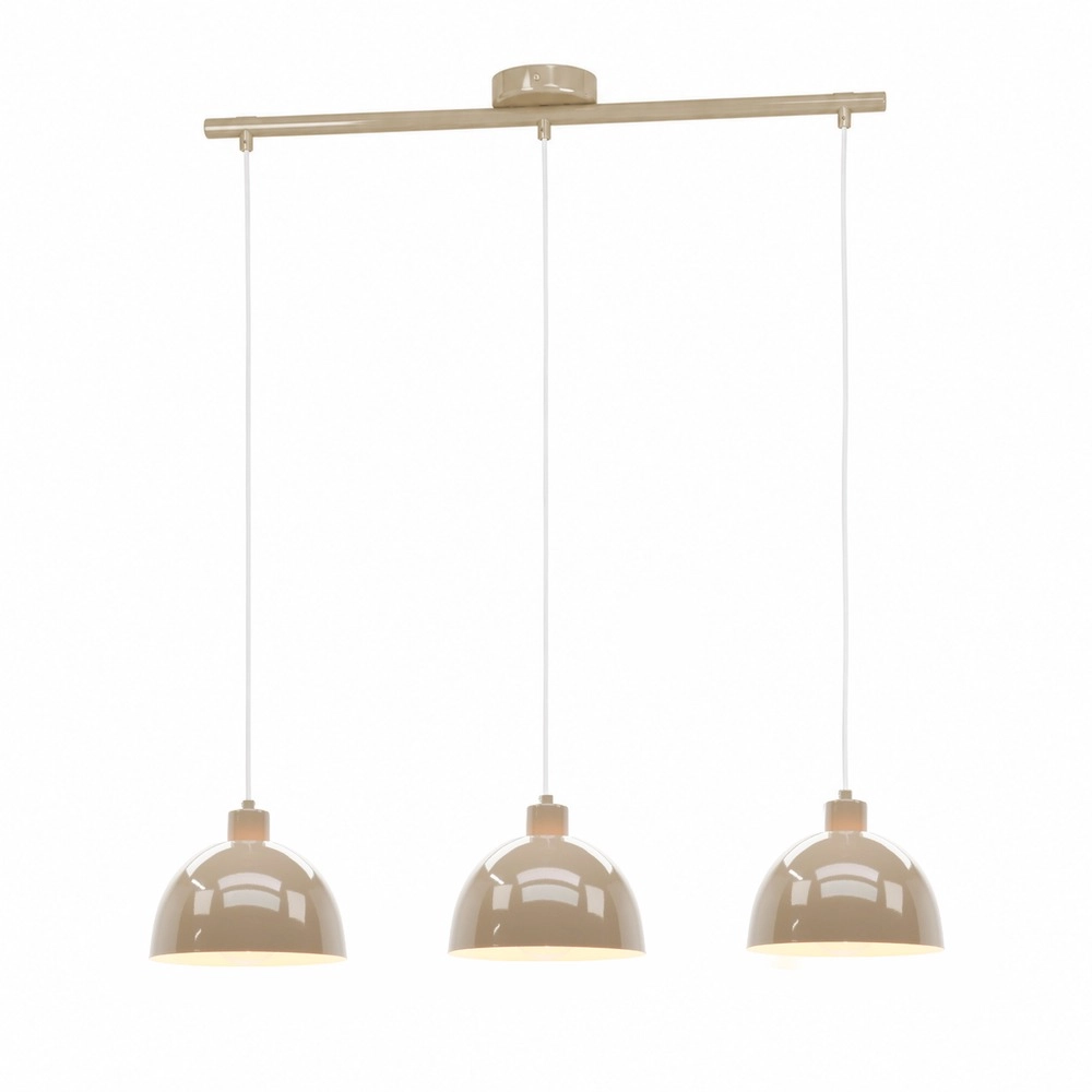 Pendant lamp Cazalilla sand brown