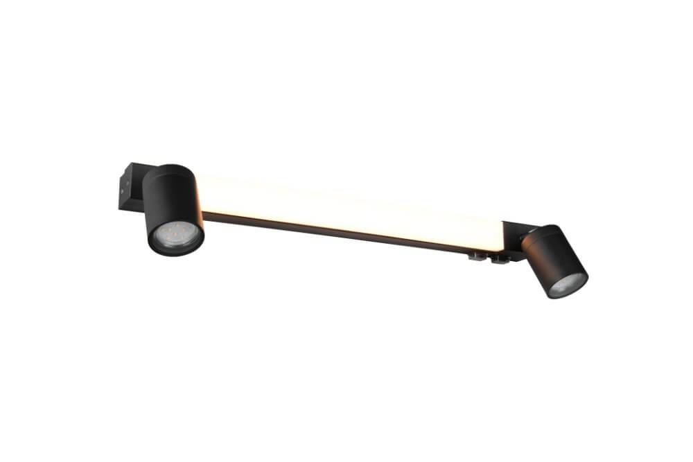 Mirror lamp Enrico 60cm - black Trio 4017807615630