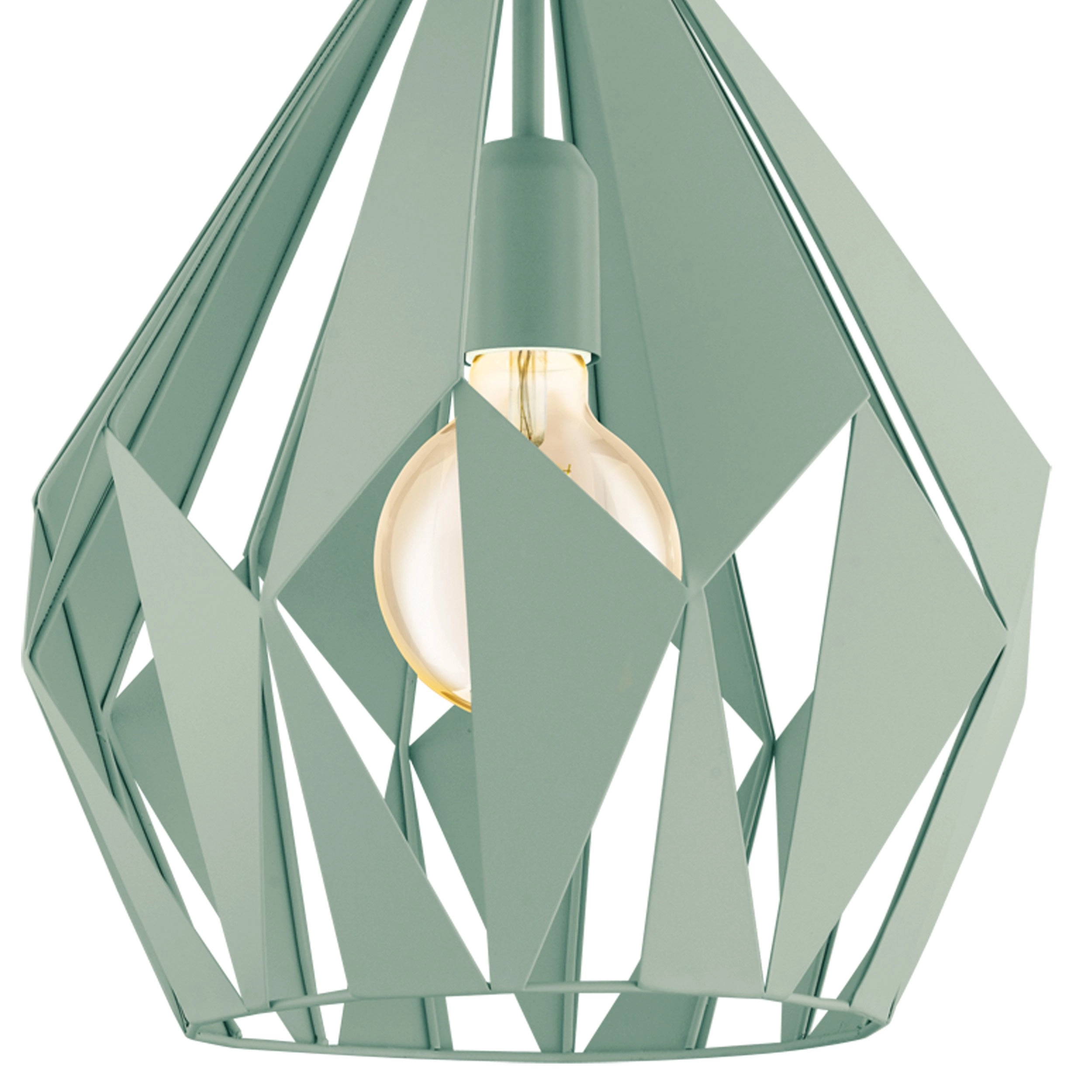 Pendant lamp Carlton-P Pastel green Eglo 9002759490263