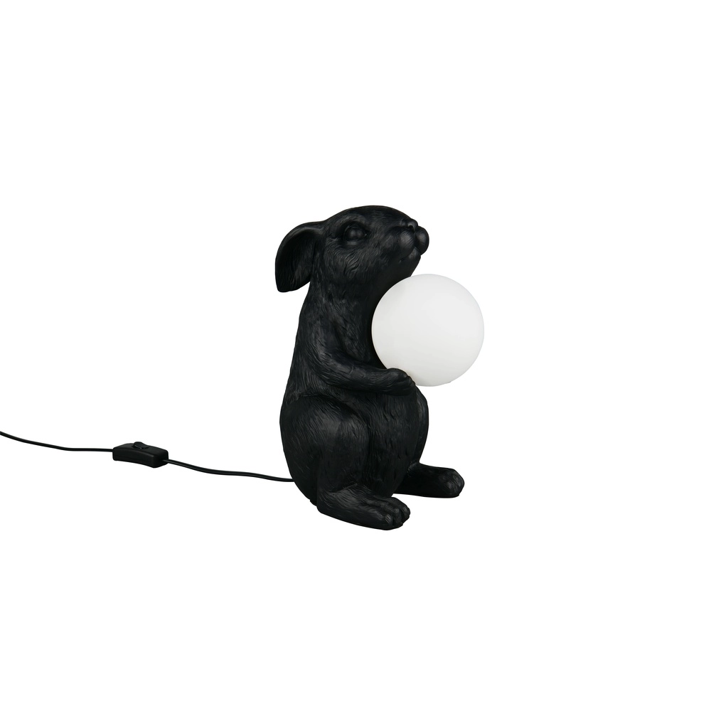Table lamp Rabbit black Trio 4017807667882