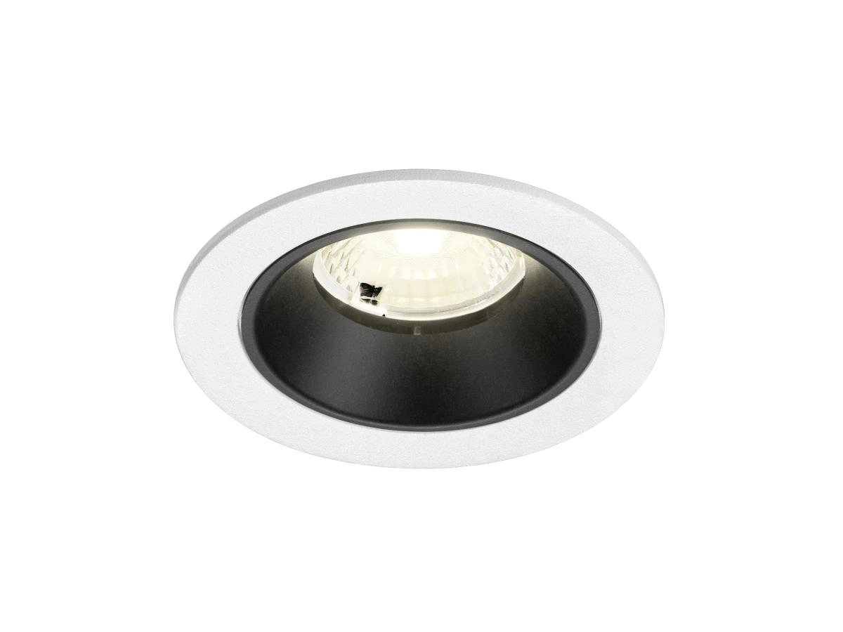 Recessed spotlight Numinos S white/black 4000K - 40deg