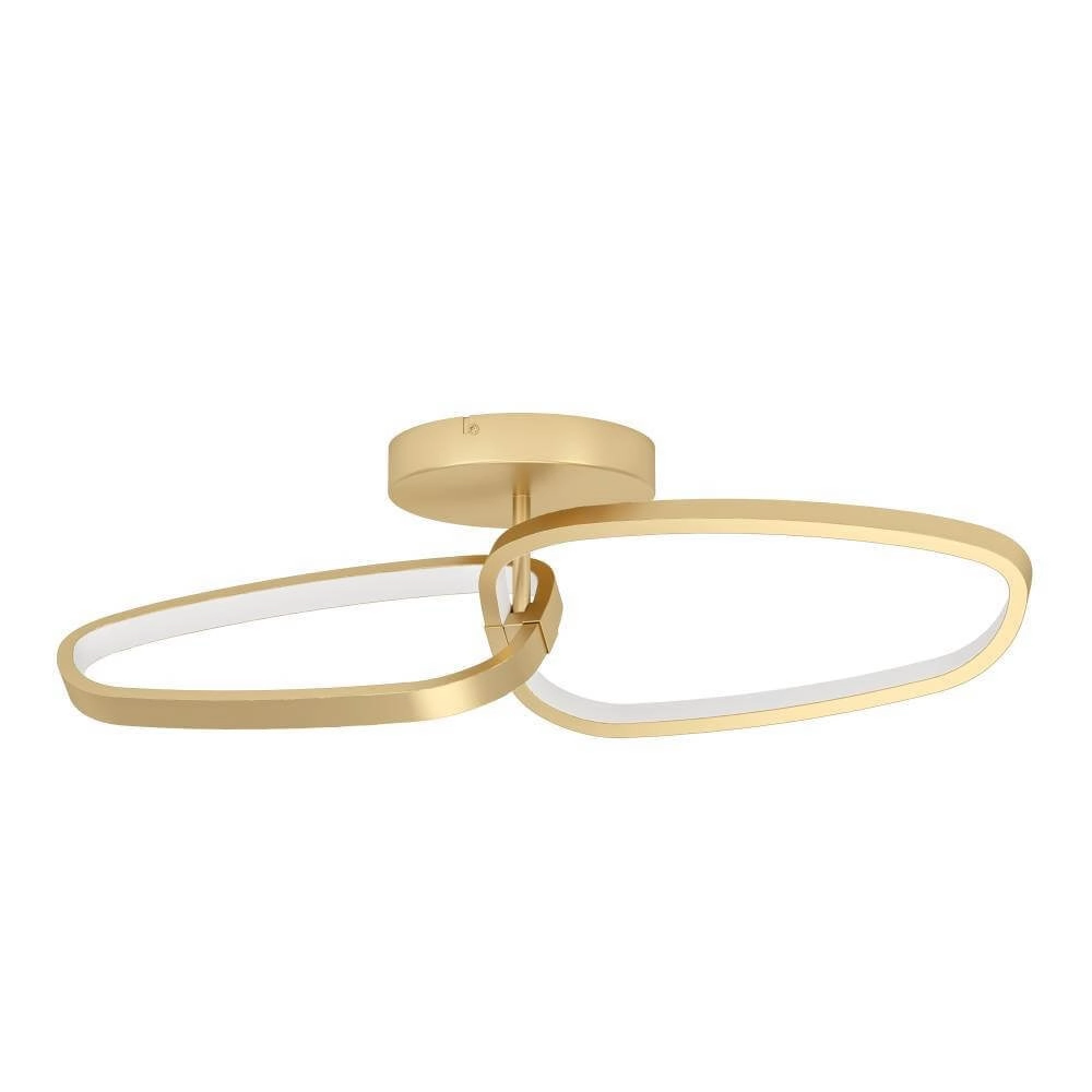 Designer ceiling lamp Lodosa gold - 72cm