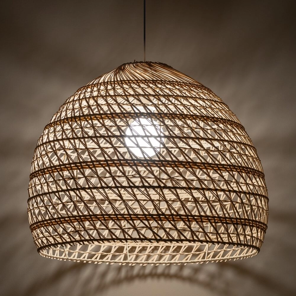 Rattan pendant lamp Boho L Ø 60cm Lyora 5903139111522