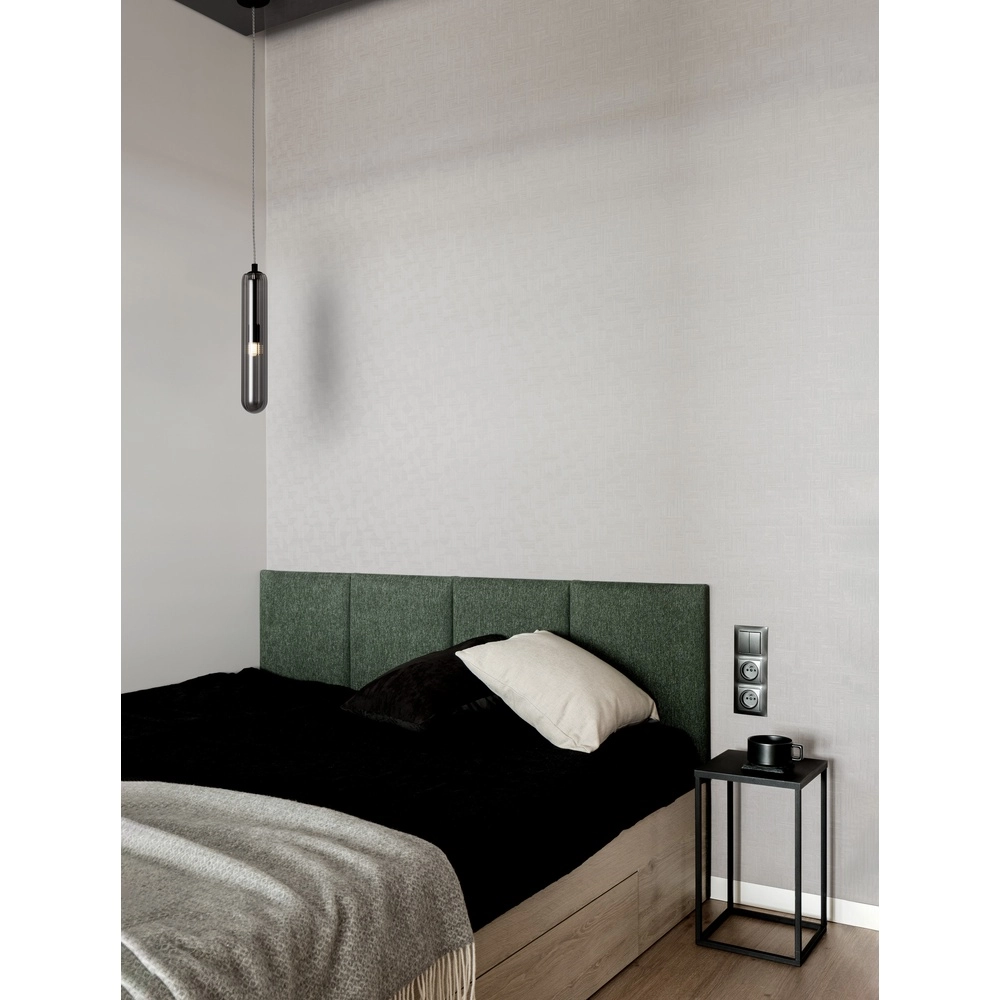 Design pendant lamp Gustave black single Lyora 5212017443298