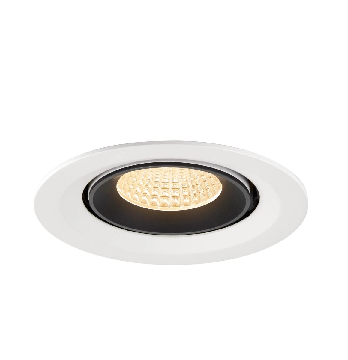Recessed spotlight Numinos Gimble M white/black 2700K - 55deg SLV 4024163311984