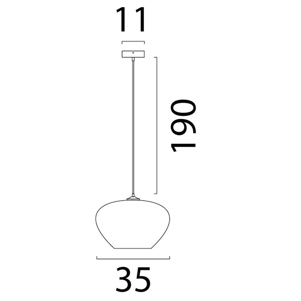 Think Paper pendant lamp Cartone Ø 35cm Masterlight 8718121396699