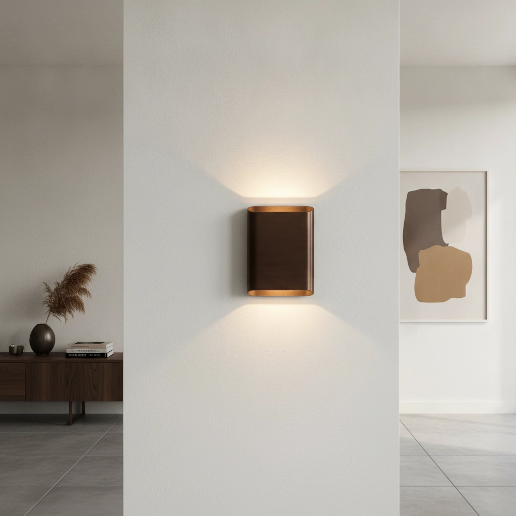 Wall lamp Diaz L Brushed bronze