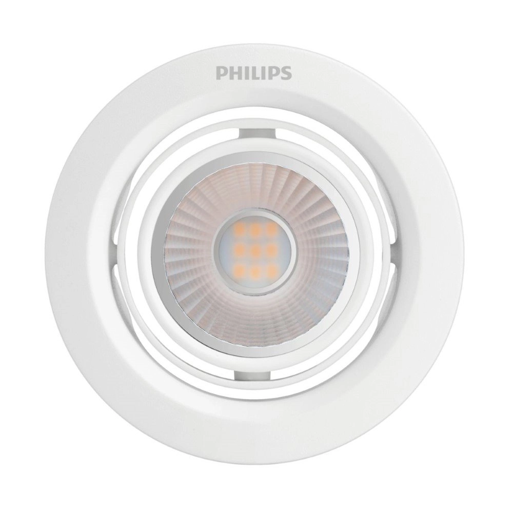 Set of 3 recessed spotlights Pomeron 7W - 2700K Philips 8719514258068