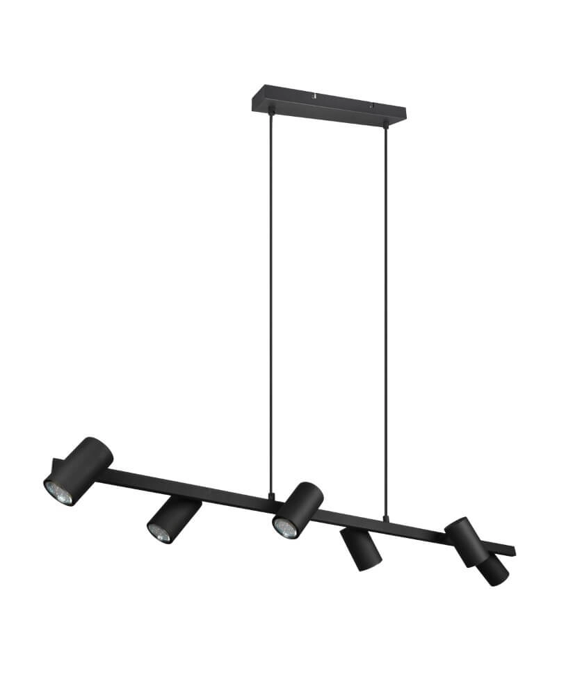 Black hanging lamp Marley Trio 4017807523652