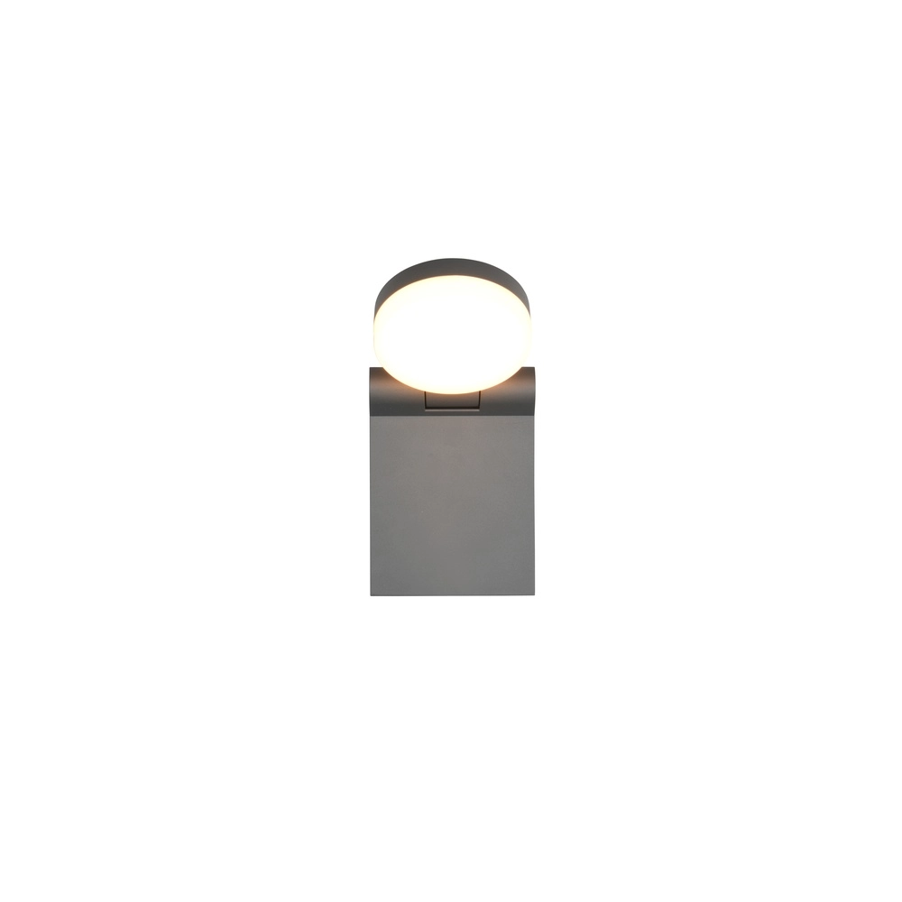 Sleek wall lamp Adour anthracite Trio 4017807603392