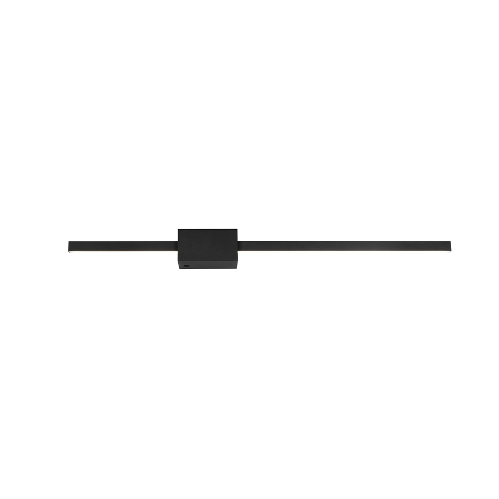 Modern wall lamp Cassino black 70.5cm Trio 4017807683226