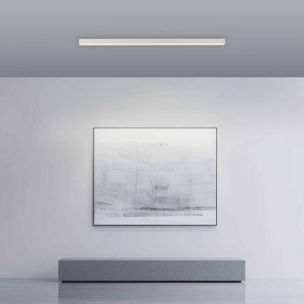 Sleek led bar Pure Lines Straight 110cm - white Paul Neuhaus 4012248395820